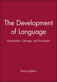Enlarge image Cover: The Development of Language - Wiley