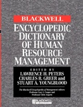 Cover: The Blackwell Encyclopedic Dictionary of Human Resource Management - Wiley