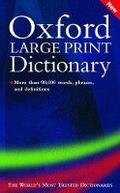 Cover: Oxford Large Print Dictionary - Oxford University Press