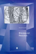 Cover: Minimalist Analysis - Wiley