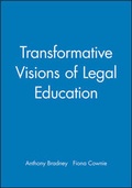 Cover: Transformative Visions of Legal Education - Blackwell Publishers