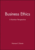 Cover: Business Ethics - Wiley