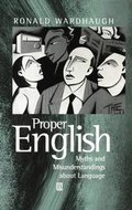 Cover: Proper English - Wiley