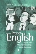 Cover: Proper English - Wiley