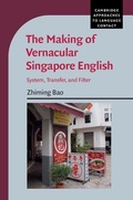 Cover: The Making of Vernacular Singapore English - Cambridge University Press