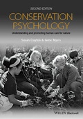 Cover: Conservation Psychology - Wiley-Blackwell
