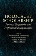 Cover: Holocaust Scholarship - Palgrave Macmillan