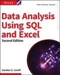 Cover: Data Analysis Using SQL and Excel - Wiley