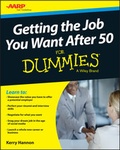 Cover: Getting the Job You Want After 50 For Dummies - Wiley