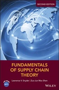 Cover: Fundamentals of Supply Chain Theory - Wiley