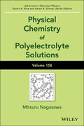 Cover: Physical Chemistry of Polyelectrolyte Solutions, Volume 158 - Wiley