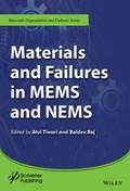 Cover: Materials and Failures in MEMS and NEMS - Wiley-Scrivener