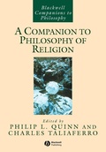 Cover: A Companion to Philosophy of Religion - Wiley