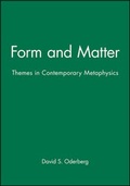 Cover: Form and Matter - Wiley