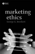Cover: Marketing Ethics - Wiley