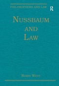 Cover: Nussbaum and Law - Routledge