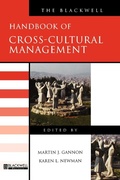 Cover: The Blackwell Handbook of Cross-Cultural Management - Wiley