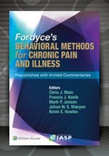 Cover: Fordyce's Behavioral Methods for Chronic Pain and Illness - Lippincott Williams and Wilkins