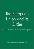 Cover: The European Union and its Order - Wiley