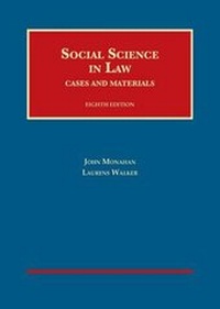 Enlarge image Cover: Social Science in Law - Foundation Press