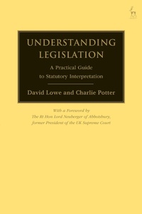 Enlarge image Cover: Understanding Legislation - Hart Publishing