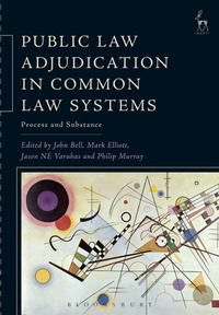 Enlarge image Cover: Public Law Adjudication in Common Law Systems - Hart Publishing