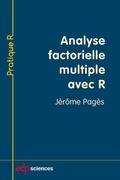 Cover: Analyse factorielle multiple avec R - EDP Sciences
