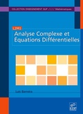 Cover: Analyse complexe et &eacute;quations diff&eacute;rentielles - EDP Sciences