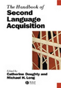 Enlarge image Cover: The Handbook of Second Language Acquisition - Blackwell Publishers
