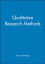 Cover: Qualitative Research Methods - Wiley