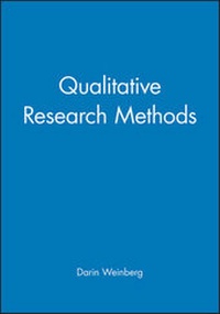 Enlarge image Cover: Qualitative Research Methods - Wiley