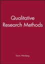 Cover: Qualitative Research Methods - Wiley