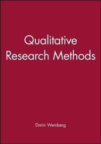 Enlarge image Cover: Qualitative Research Methods - Wiley