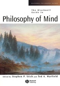 Cover: The Blackwell Guide to Philosophy of Mind - Wiley