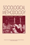 Cover: Sociological Methodology, Volume 29, 1999 - Blackwell Publishers