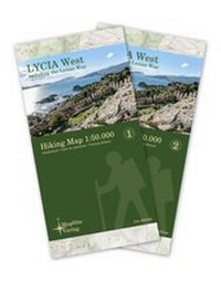 Abbildung von: Lycia West Hiking Map 1:50.000 - MapSite Verlag