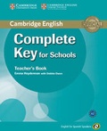 Cover: Complete Key for Schools for Spanish Speakers Teacher's Book - Cambridge English
