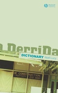 Cover: A Derrida Dictionary - Wiley