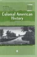 Cover: Colonial American History - Wiley
