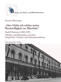Cover: "Herr Hitler, ich erkl&auml;re meine Bereitwilligkeit zur Mitarbeit" - Harrassowitz Verlag