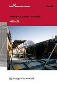 Enlarge image Cover: Wände - Birkhäuser Verlag GmbH