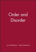 Cover: Order and Disorder - Wiley