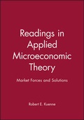 Cover: Readings in Applied Microeconomic Theory - Wiley