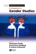 Cover: A Companion to Gender Studies - Wiley