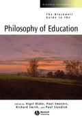 Cover: The Blackwell Guide to the Philosophy of Education - Wiley