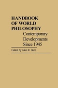 Cover: Handbook of World Philosophy - Greenwood Press