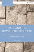 Cover: Paul and the Hermeneutics of Faith - T.& T.Clark Ltd