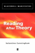 Cover: Reading After Theory - Wiley