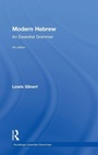 Cover: Modern Hebrew: An Essential Grammar - Routledge