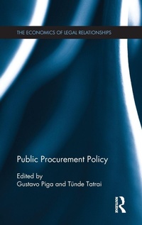 Enlarge image Cover: Public Procurement Policy - Routledge